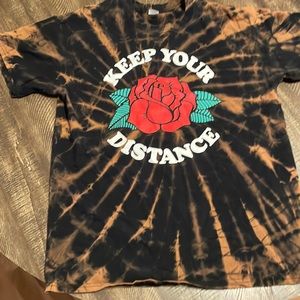 Color bleached and black